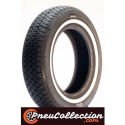 pneu Michelin 165R15 86S XZX flanc blanc de 20mm ( 0,8')
