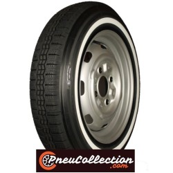 pneu Michelin 185R400 91S X flanc blanc de 20mm ( 0,8')