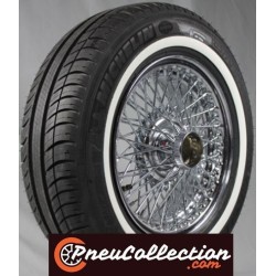 pneu Michelin 205/60R15 91W Primacy flanc blanc de 20mm ( 0,8')