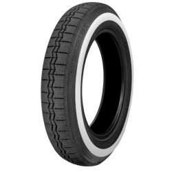 Michelin 125R15 68 SX weißer Seitenwandreifen 27mm (1" WW) original