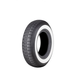 pneu Michelin 725R13 90 S X flanc blanc 50mm(2") origine