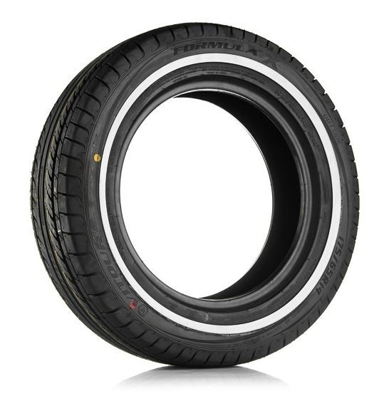 pneu GALAXY 195/60R14 86 H FORMULA X flanc blanc 10mm